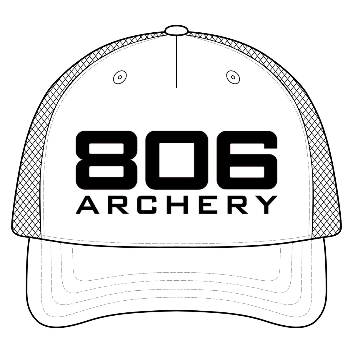 806 Archery Hat | Trucker Hat, Mesh Back Cap