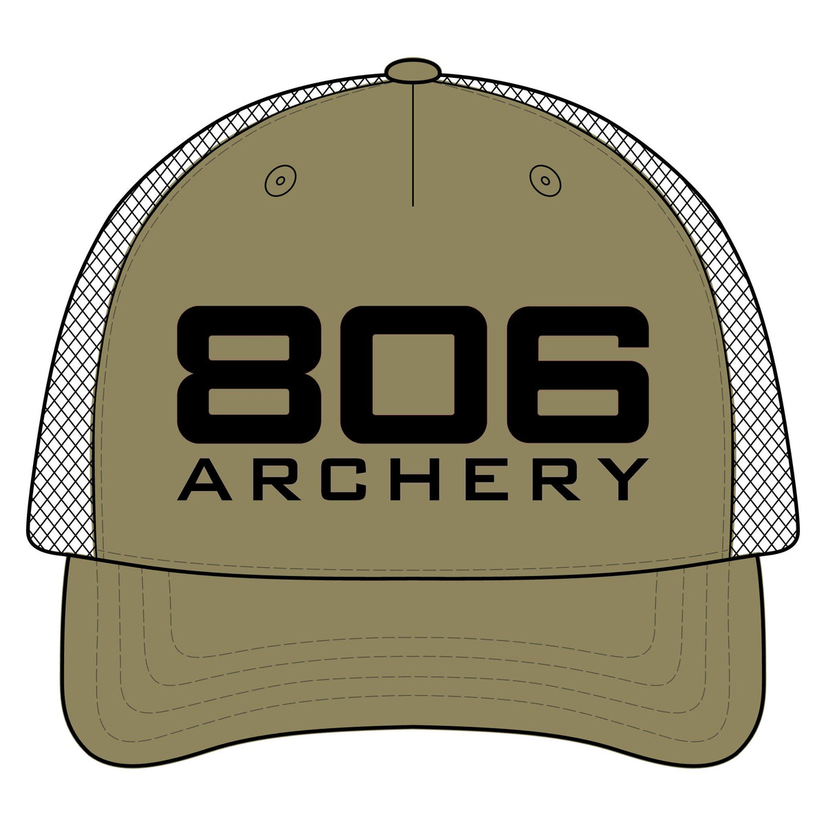 806 Archery Hat | Trucker Hat, Mesh Back Cap