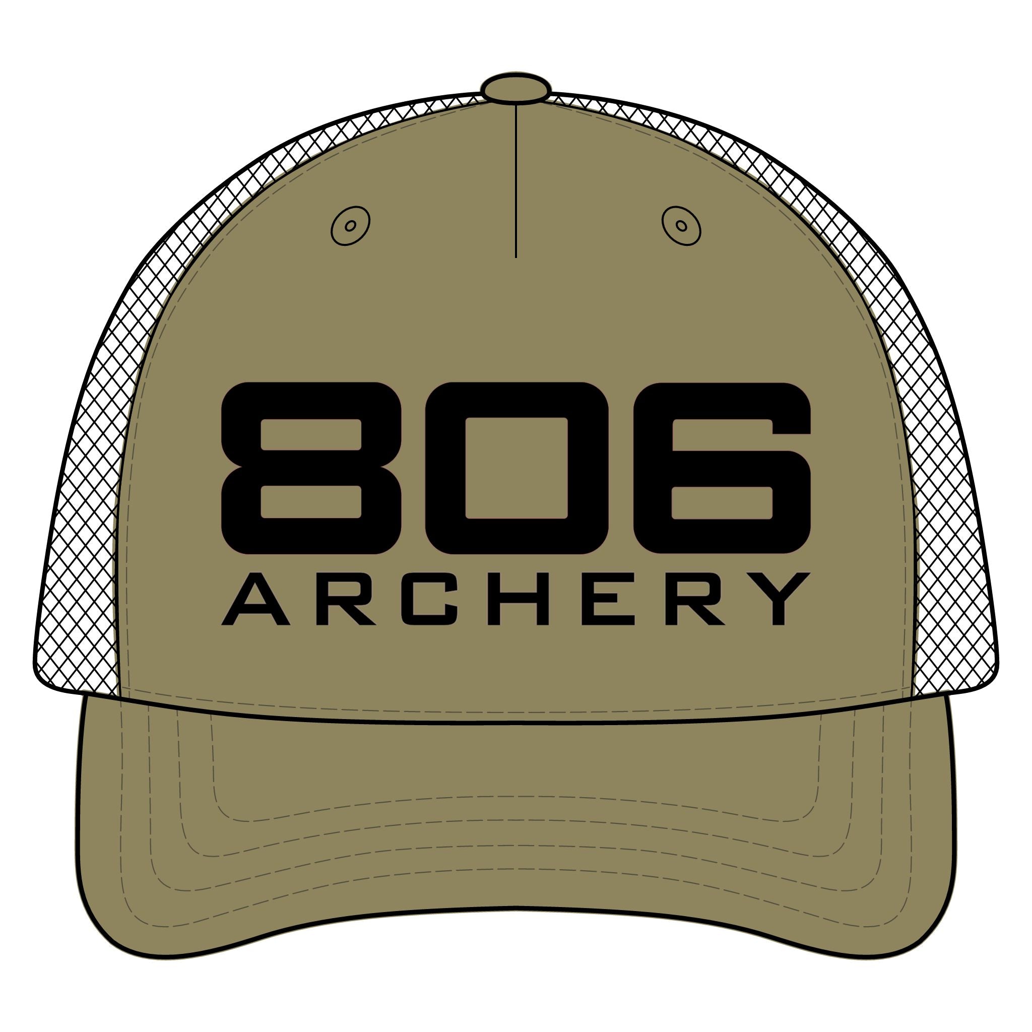 806 Archery Hat | Trucker Hat, Mesh Back Cap
