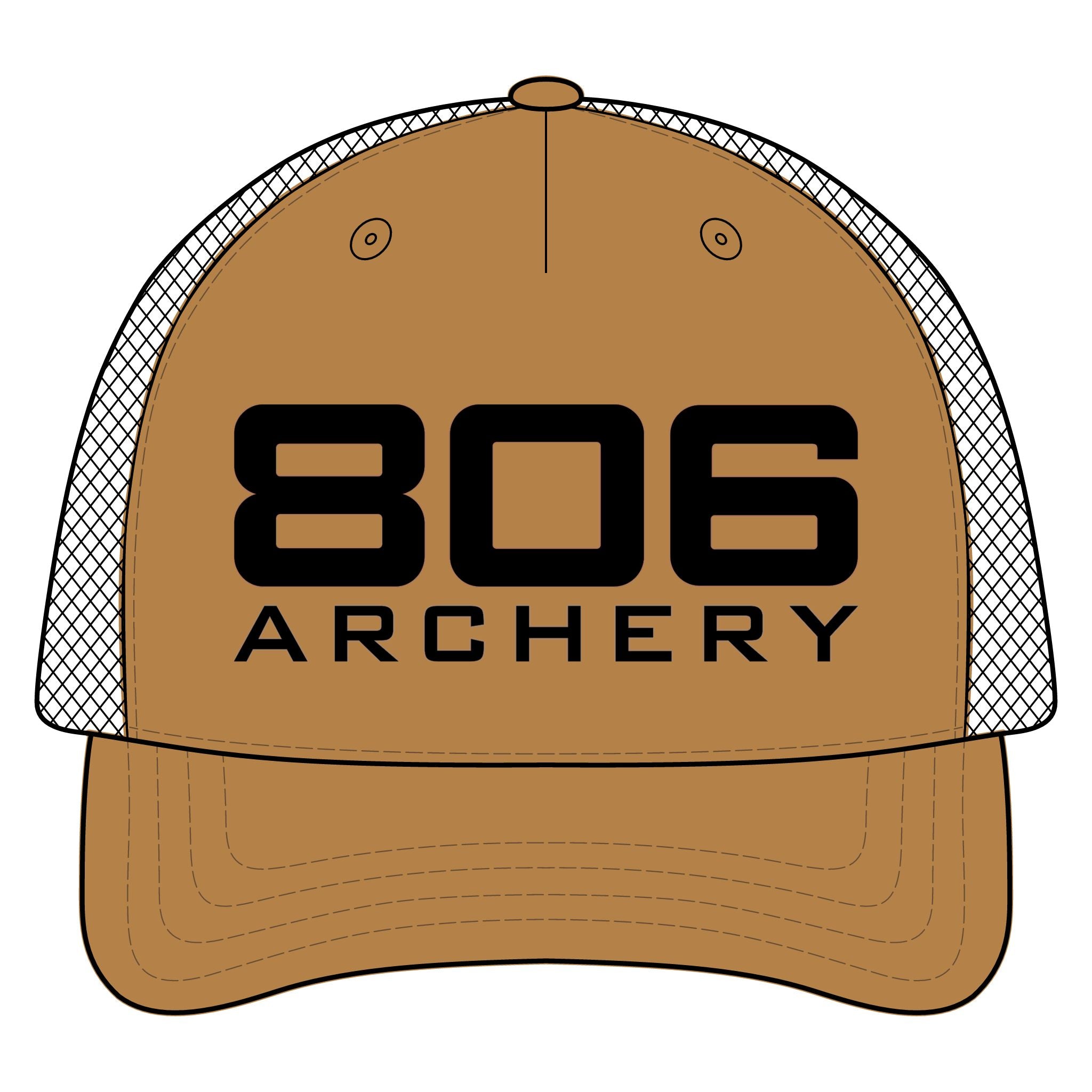 806 Archery Hat | Trucker Hat, Mesh Back Cap